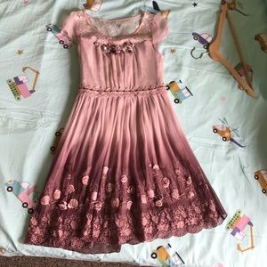 [SOLD] Silk short dress